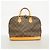 Borsa a mano Louis Vuitton Alma Monogram Marrone - vista 11