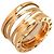 Bulgari Anello Bvlgari B-zero1 Legend Bianco D'oro
