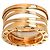 Bulgari Anello Bvlgari B-zero1 Legend Bianco D'oro - vista 2