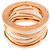 Bulgari Anello Bvlgari B-zero1 Legend Bianco D'oro - vista 3