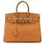 Hermès Borsa Hermes Birkin 35 Barenia Natural Verde