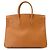 Hermès Borsa Hermes Birkin 35 Barenia Natural Verde - vista 3