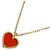 Collana Sweet Alhambra in Corniola Van Cleef & Arpels D'oro