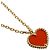 Collana Sweet Alhambra in Corniola Van Cleef & Arpels D'oro - vista 3