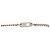 Louis Vuitton Monogram Eclipse Collier Charms Necklace Argento Monogramma - vista 5