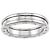 Bulgari Anello a Fascia Bvlgari B.zero1 in Oro Bianco 18K