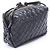 Bottega Veneta Mini Loop Camera Bag Intrecciato Nero - vista 2