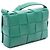 Borsa Cassette Bottega Veneta Verde - vista 2