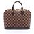 Borsa Louis Vuitton Alma Damier Ebene Marrone