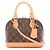 Louis Vuitton Alma BB Monogram Handtasche Braun Monogramm