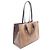 Borsa Tote Louis Vuitton OnTheGo MM Marrone Beige Monogramma - vista 2