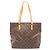 Borsa Cabas Mezzo Louis Vuitton Marrone Monogramma