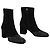 Alaïa Bottines EU38 Stivaletti in Camoscio Nero con Cristalli UK5 US7.5 Nuovi