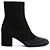 Alaïa Bottines EU38 Stivaletti in Camoscio Nero con Cristalli UK5 US7.5 Nuovi - vista 2