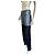 Autre Marque Jeans Peter Do a due colori Nero Blu - vista 13