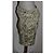 Ermanno Scervino Falda corta estampada Castaño Beige Verde Estampado de leopardo - vista 3