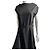 Vestido negro Ann Demeulemeester drapeado - vista 8