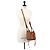 Borsa Loewe Hammock Drawstring Mini Marrone - vista 10