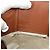 Borsa Loewe Hammock Drawstring Mini Marrone - vista 7