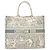 Borsa a mano Christian Dior Book Tote Marrone