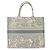 Borsa a mano Christian Dior Book Tote Marrone - vista 2