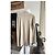 Munthe Plus Simonsen Chaqueta de punto beige PLU con botones negros - vista 7