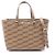 Borsa a mano 2-Way Balenciaga Signature Small Shopper Marrone