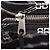 Everyday Borsa Tote Large Balenciaga BB Monogram Trade Nero Bianco - vista 9