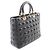 Christian Dior Dior Lady Large Cannage 2-Way Handbag Nero - vista 2