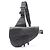 Borsa Christian Dior Saddle Bag Gravity Waist Body Handbag Nero