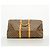 Borsa Louis Vuitton Brown Boston Monogram Keepall 60 Marrone - vista 13