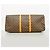 Borsa Louis Vuitton Brown Boston Monogram Keepall 60 Marrone - vista 3