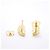 Orecchini a lobo Teardrop Tiffany & Co. in oro giallo 18K - vista 3