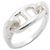 Ring Hermès Anello a fascia Hermes Chaine d'Ancre in Argento 925