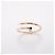 Anello Cartier Juste un Clou in oro rosa 18K - vista 2