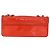 Chanel Mademoiselle Lock Flap Quilted Lambskin East West Arancione - vista 2