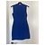 Bcbg Max Azria Vestido corto BCBGMAXAZRIA azul sin mangas - vista 2