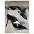 Mules in pelle nera Alexander McQueen Nero - vista 3