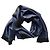 Sciarpa Yves Saint Laurent monogram blu e nera Nero - vista 3