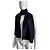 Sciarpa Yves Saint Laurent monogram blu e nera Nero - vista 5