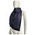 Sciarpa Yves Saint Laurent monogram blu e nera Nero - vista 7