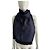 Sciarpa Yves Saint Laurent monogram blu e nera Nero - vista 8