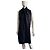 Sciarpa Yves Saint Laurent monogram blu e nera Nero - vista 9