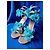 Rene Caovilla Sandali Cleo René Caovilla blu con decorazioni floreali - Size 39 (25.5 cm) Blu chiaro - vista 6