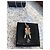 Collana con pendente Chanel Cuckoo Clock Bianco Rosso D'oro Verde Gold hardware - vista 2