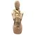 Sciarpa Salvatore Ferragamo a righe Marrone Beige - vista 8