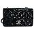 Chanel Classic Single Flap Quilted Lambskin Moyen Nero