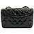 Chanel Classic Single Flap Quilted Lambskin Moyen Nero - vista 2