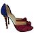 Décolleté Christian Louboutin "So Kate" Marrone Rosso Porpora