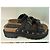 Ciabatte platform in legno e pelle nera Christian Dior Nero - vista 3
